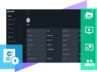 Branded Mobile app for the students and parents under online school management system
