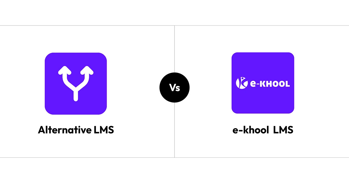 e-khool lms is the top competitor of moodle lms alternative