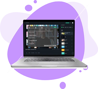 Create best video learning materials through highly advanced Vide Course Authoring Software