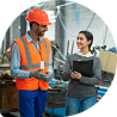 Industrial workforce training delivered through LMS modules