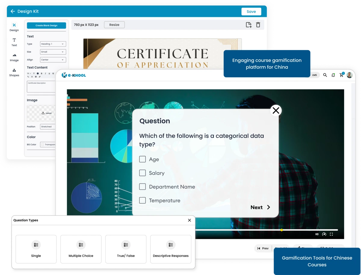 Course Gamification Platform for China