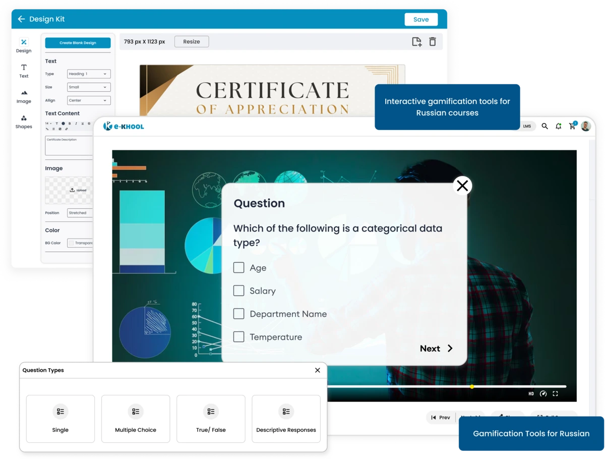 Gamification Tools for Russian Courses