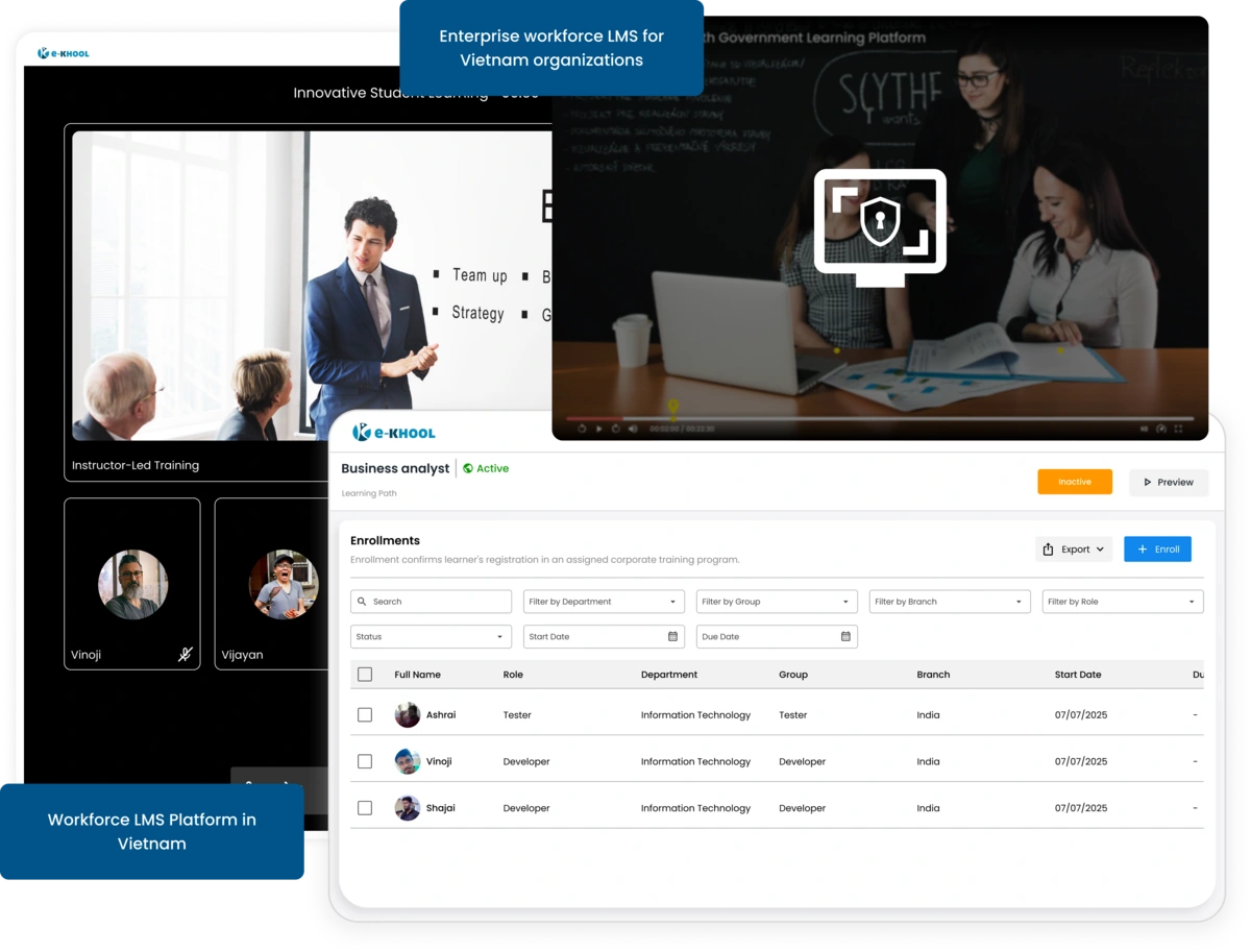 Enterprise Workforce LMS in Vietnam