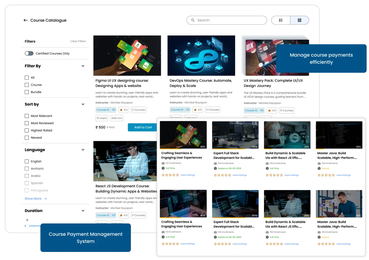 Manage payments effortlessly with flexible options, automated billing, and secure transactions to streamline your institution’s operations