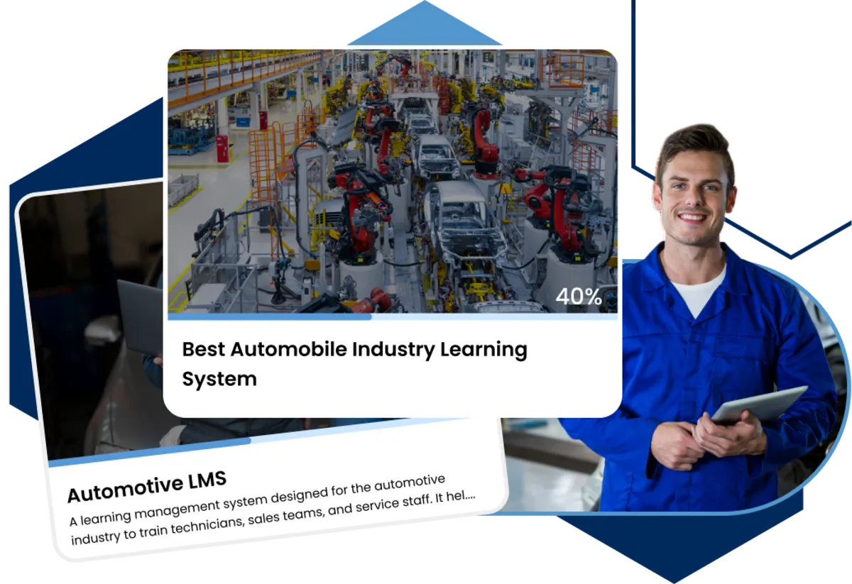 Automotive LMS for automobile training programs