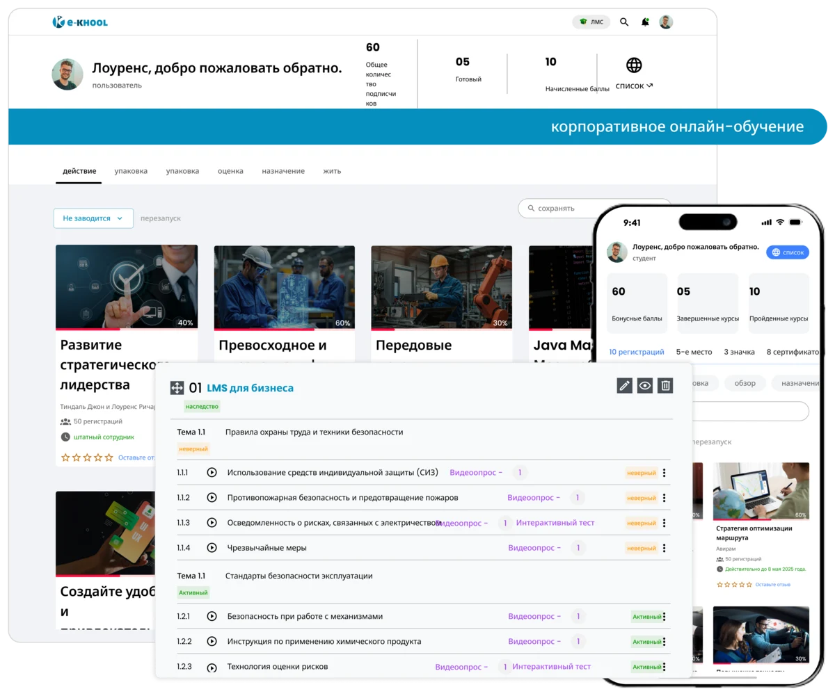 Корпоративная LMS для обучения и развития сотрудников