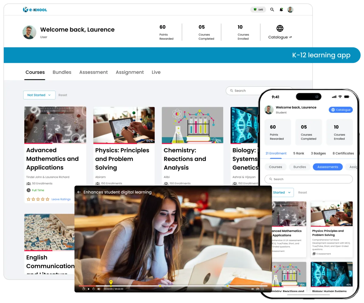 Phenomenal K-12 learning app