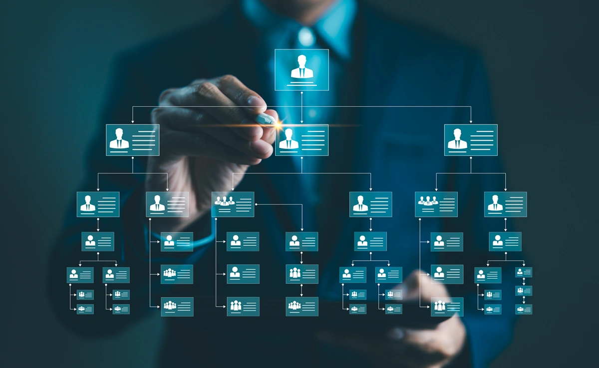 Track Department Hierarchies and Reporting