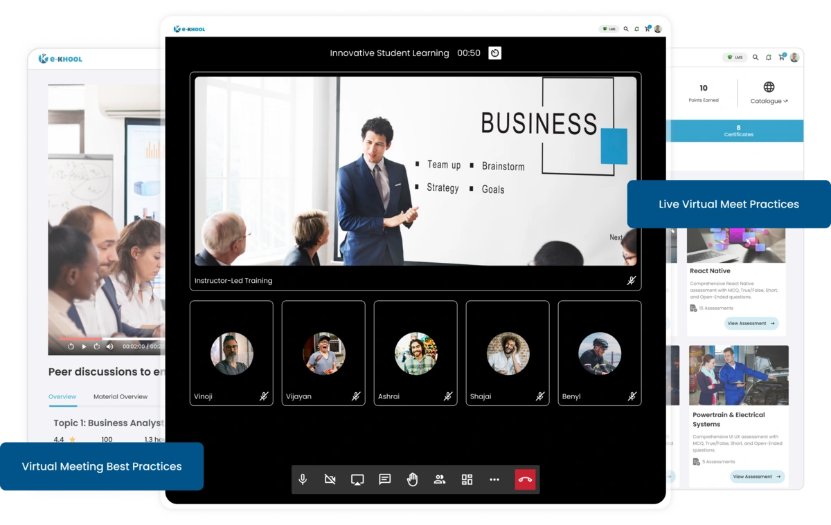 Improve online collaboration with live virtual meet practices for smooth sessions