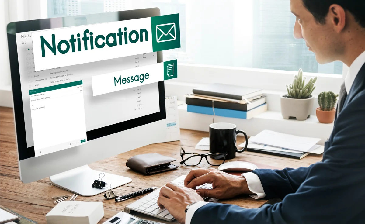 Push Notifications via Email or Mobile