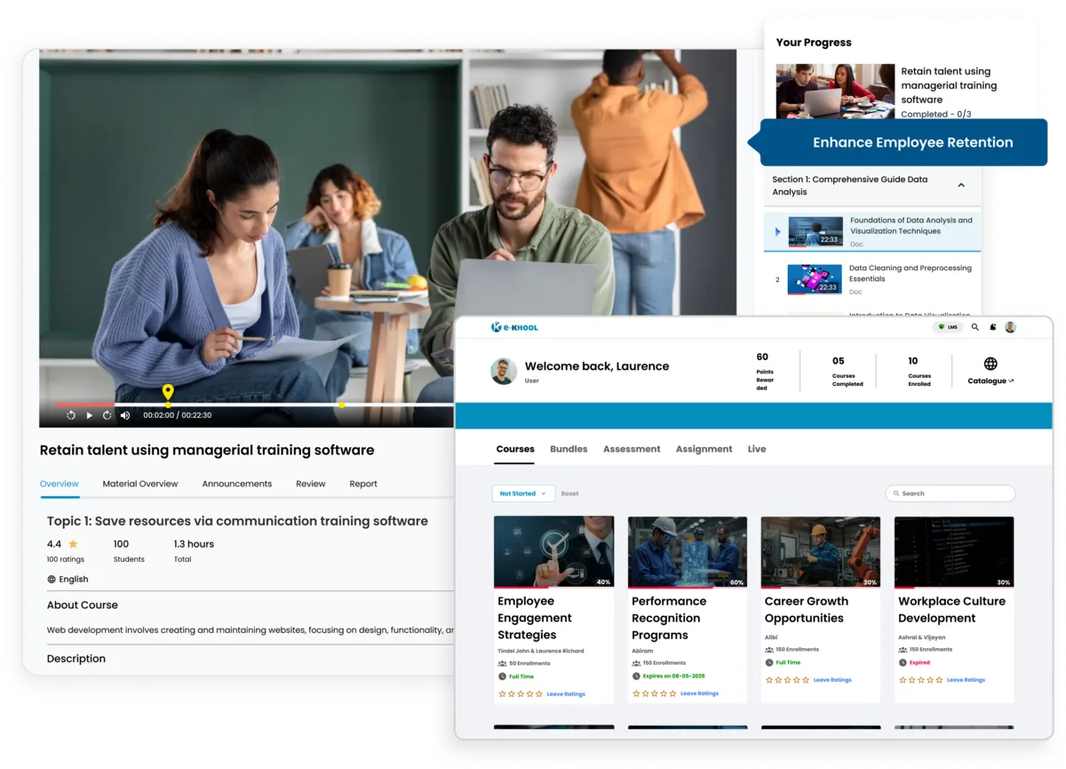 Enhancing Employee Retention through  Management  Traning Software