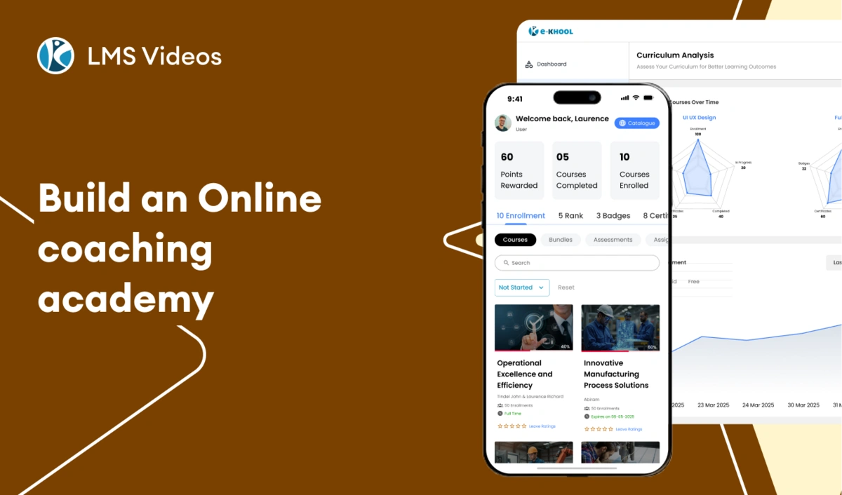 LMS Solutions for Online coaching academy