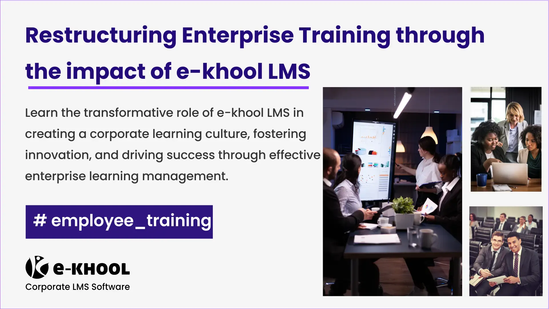 e-khool mobile learning platform have the automatic course builder