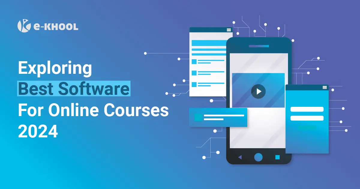 e-khool mobile learning platform have the automatic course builder